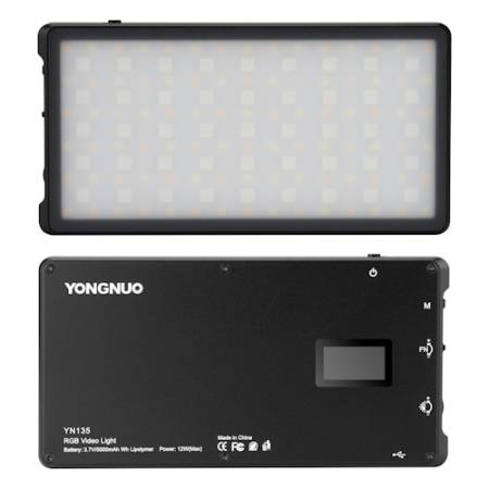 Yongnuo YN135 - panel LED, 3200-5600 K