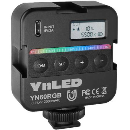 Yongnuo YN60 RGB - lampa LED, RGB, WB, 3200-5500K