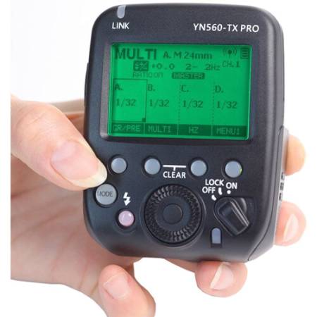 Yongnuo YN560-TX Pro - kontroler radiowy lamp reporterskich, Sony