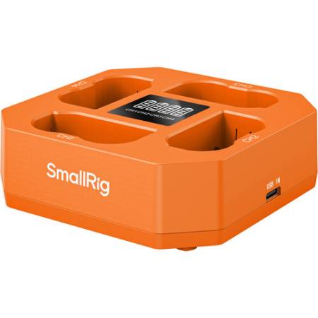 Smallrig 5747 - czterokanałowa ładowarka do akumulatorów EN-EL15c (USB-C PD 45W)
