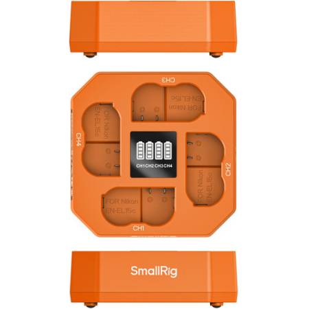 Smallrig 5747 - czterokanałowa ładowarka do akumulatorów EN-EL15c (USB-C PD 45W)