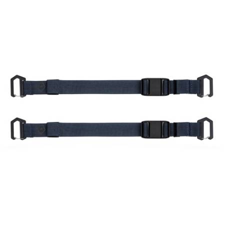 Wandrd ASPM-AB-2 - regulowane paski do troczenia akcesoriów (2 sztuki, 13-50.8cm, granatowe)