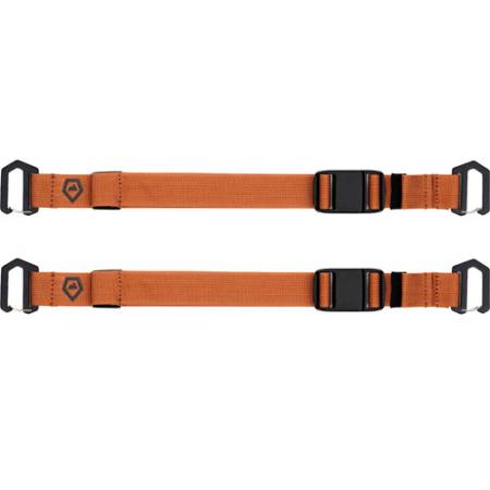 Wandrd ASPM-SO-2 - regulowane paski do troczenia akcesoriów (2 sztuki, 13-50.8cm, pomarańczowe)