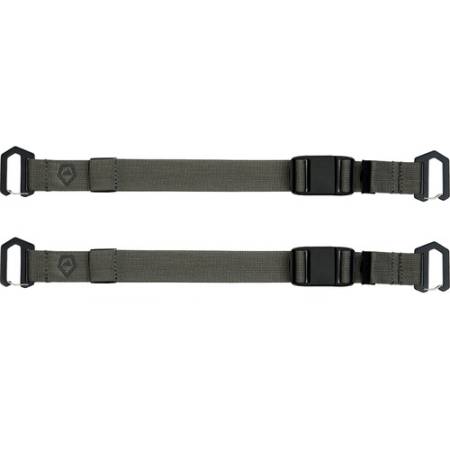 Wandrd ASPM-WG-2 - regulowane paski do troczenia akcesoriów (2 sztuki, 13-50.8cm, zielone)