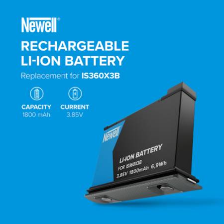 Newell One X3 - zamiennik, akumulator One X3 do Insta360, NL3460