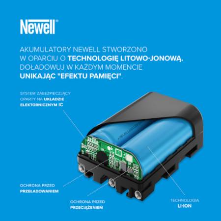 Newell One X3 - zamiennik, akumulator One X3 do Insta360, NL3460