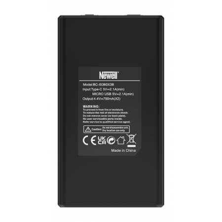Newell SDC-USB One X3 - ładowarka dwukanałowa do akumulatorów One X3 do Insta360, NL3462
