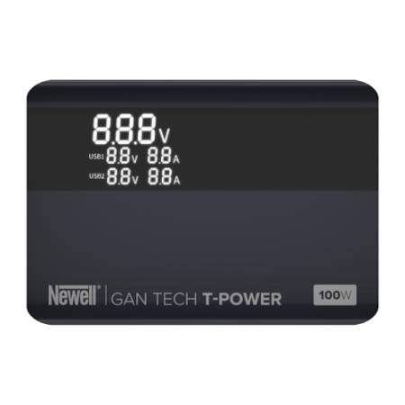 Newell GaN Tech T-power 100 W - ładowarka sieciowa, NL3569
