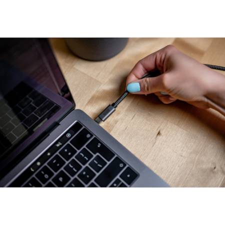 Newell USB-C - USB-C 3.2 - kabel 2m, grafitowy, NL3586 - przykład użycia