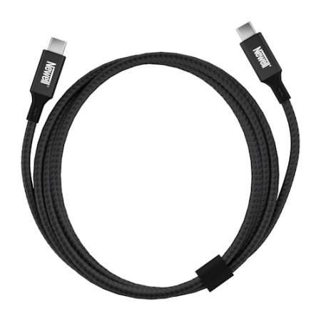 Newell USB-C - USB-C - przewód, kabel, do 100W, PD 4.0, 1 metr, grafitowy, NL3587