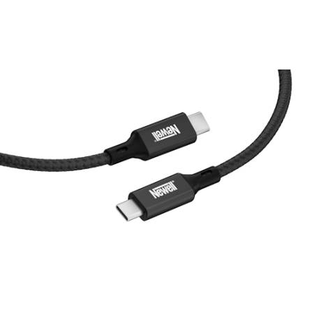 Newell USB-C - USB-C - przewód, kabel, do 100W, PD 4.0, 1 metr, grafitowy, NL3587