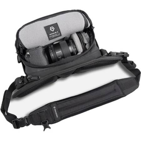 Wandrd Rogue Sling Bag - torba fotograficzna typu sling (na ramię/naramienna, 4L, czarna), SLG4-BK-2