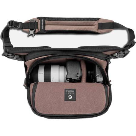 Wandrd Rogue Sling Bag 6L - torba fotograficzna typu sling (na ramię/naramienna, brązowa), SLG6-AC-2