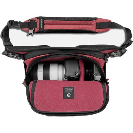 Wandrd Rogue Sling Bag 6L - torba fotograficzna typu sling (na ramię/naramienna, czerwona), SLG6-RB-2