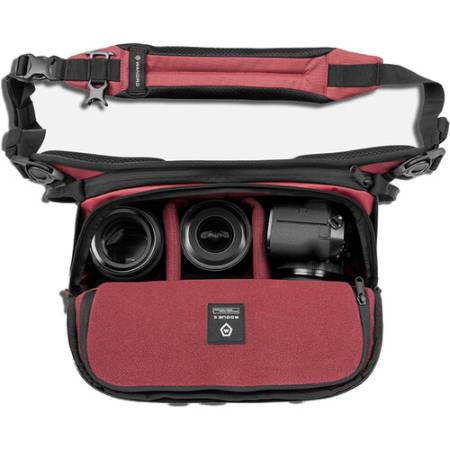Wandrd Rogue Sling Bag 9L - torba fotograficzna typu sling (na ramię/naramienna, czerwona), SLG9-RB-2