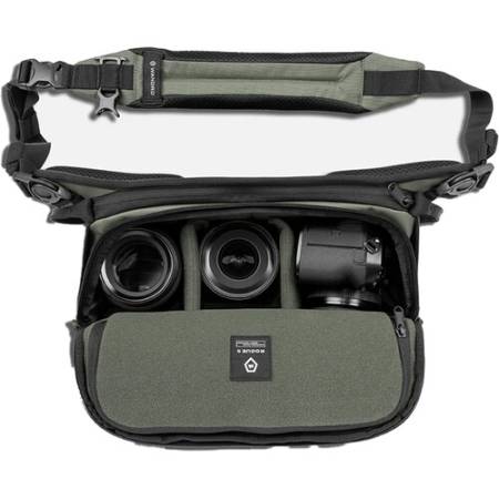 Wandrd Rogue Sling Bag 9L - torba fotograficzna typu sling (na ramię/naramienna, zielona), SLG9-WG-2