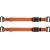 Wandrd ASPM-SO-2 - regulowane paski do troczenia akcesoriów (2 sztuki, 13-50.8cm, pomarańczowe)