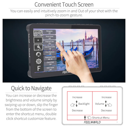 Feelworld F5 Pro V4 - monitor podglądowy 6