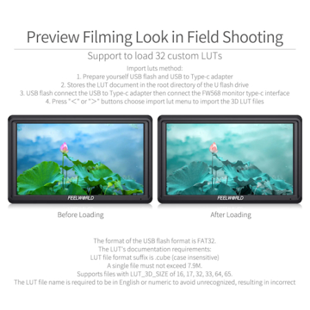 Feelworld FW568 V3 - monitor podglądowy 6