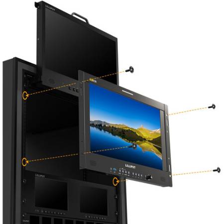 Liliput Q18 - studyjny monitor podglądowy do transmisji, 12G-SDI, HDMI, V-Mount_5